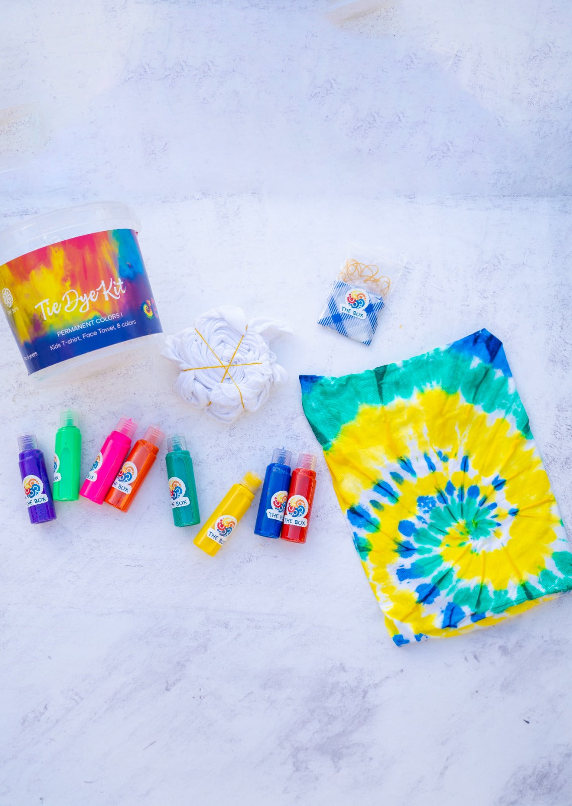 Tie dye 1 T-shirt kit